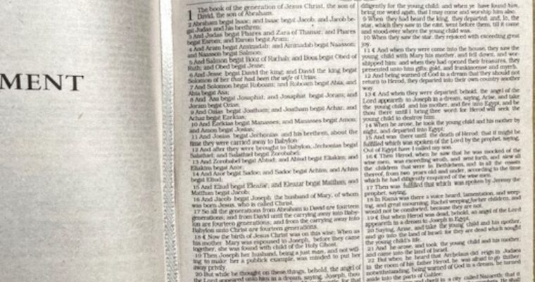 Matthew 1:1-25 King James Version Bible