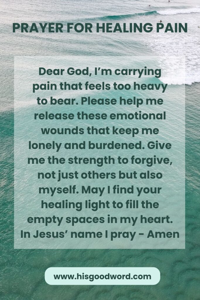 10 Powerful Prayers for Pain and Loneliness