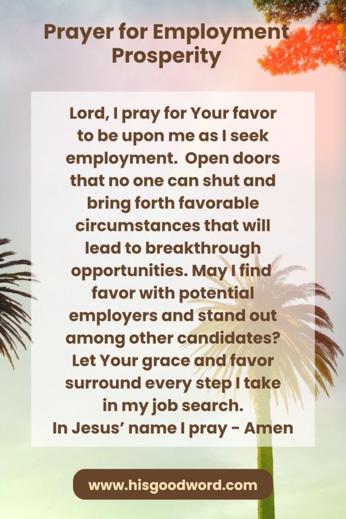 Economic Prosperity Prayers for Wealth, Employment, and Finances