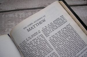 Jesus' genealogy and birth, his miracles, ministry, and teachings