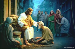 Mark chapter 2 - Jesus heals the sick