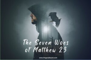 the seven woes of matthew 23