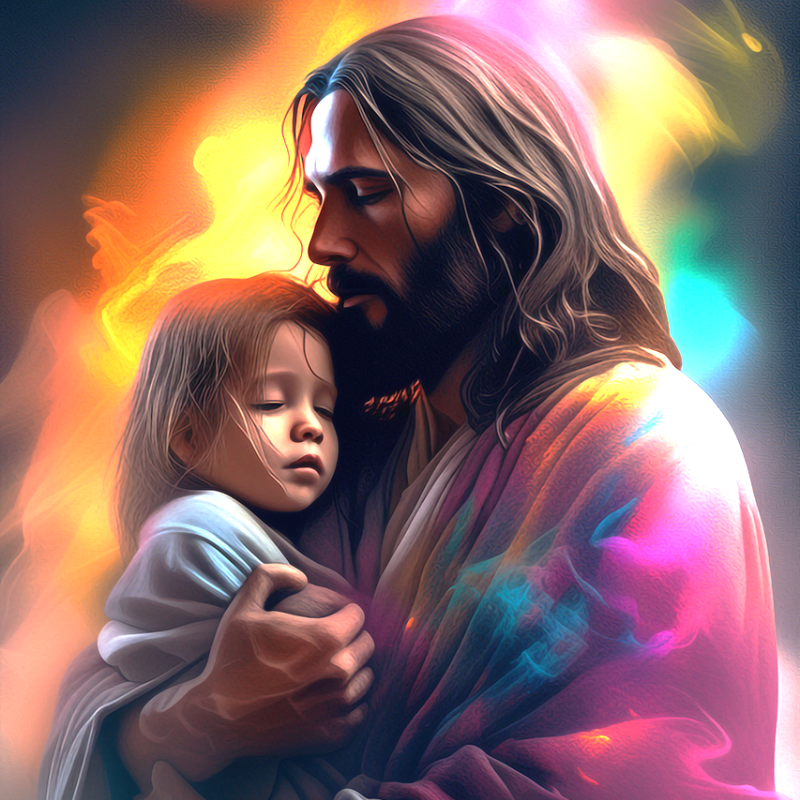 christ and child - Luke 9