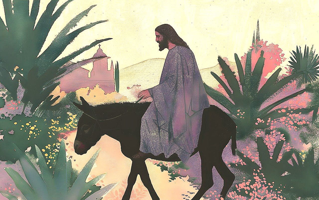 jesus triumphal entry into Jerusalem Luke Chapter 19 