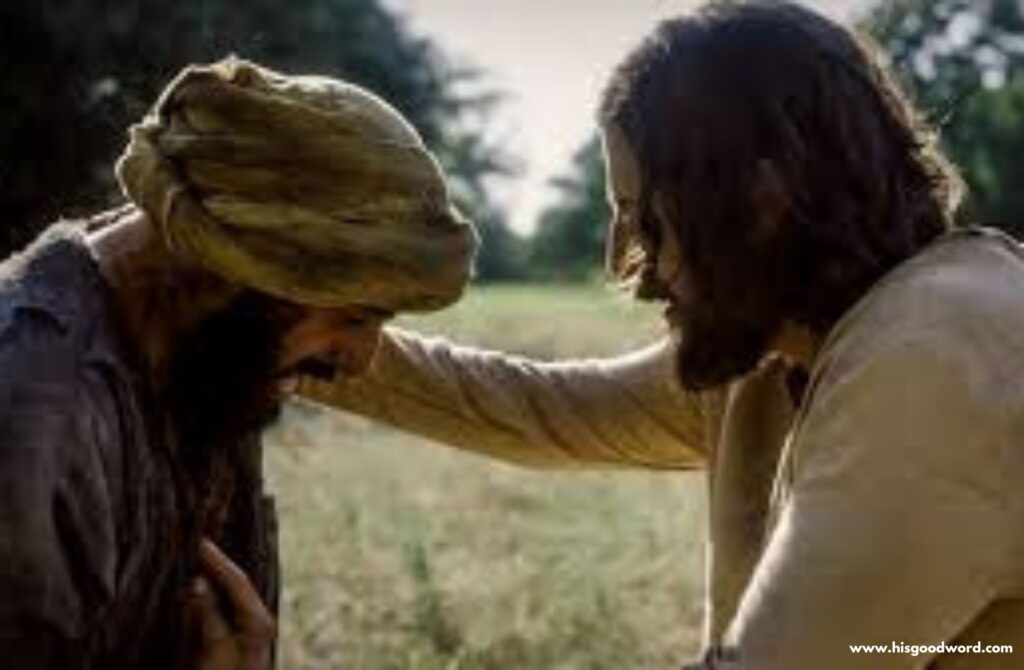 Jesus Heals a Man with Leprosy