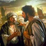 jesus and peter - John chapter 21